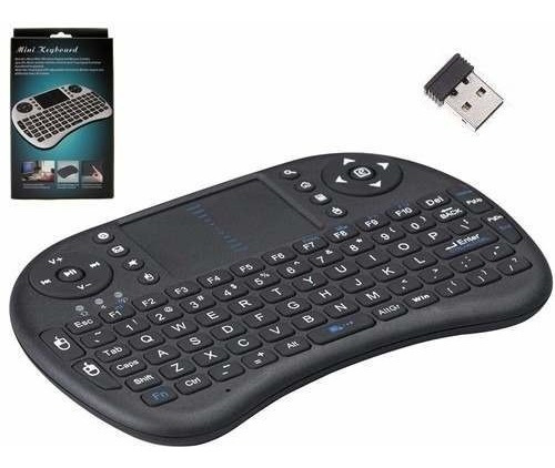 Imagen 9 de 10 de Mini Teclado Usb Inhalambrico Touchpad Xbox Ps3 Smart Tv Pc