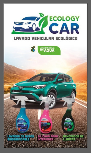 Kit Lavador De Autos Sin Agua - Ecology Car - 35% Dscto.