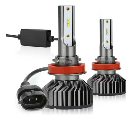 Ultra Super Led 6000k - Bivolt Con Cancelador Conector H7