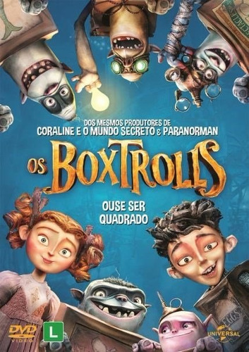 Dvd - Os Boxtrolls