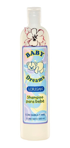 Shampoo Suave Baby Dreams Con Sábila Y Miel 500ml. Florigan