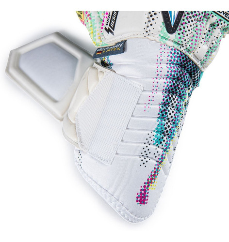 Imagen 4 de 7 de Guantes De Portero Rinat Asimetrik Stellar Pro Blanco