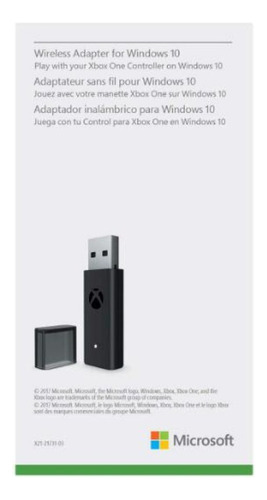 Receptor Inalámbrico Para Controlador De Juegos Xbox One