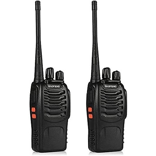 Radio Walkie Talkie Baofeng Bf-888s Uhf X2 Bateria 2800m Ah