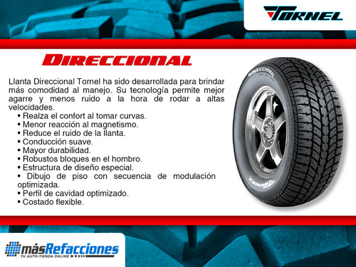 Llanta 235/70 R15 Tornel Direccional 105s