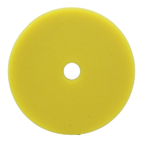 Jescar Pad Amarillo De Espuma Pulido Medio 6 PuLG Con Velcro