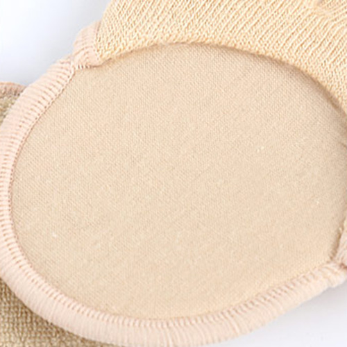 2 Pares De Cubrepiés Sin Tacón Con Cinco Dedos Para Mujer
