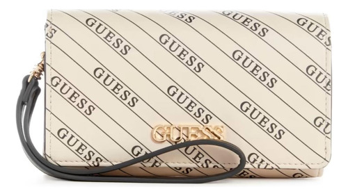 Billetera Guess Con Organizador Para Teléfono Kinsley Beige