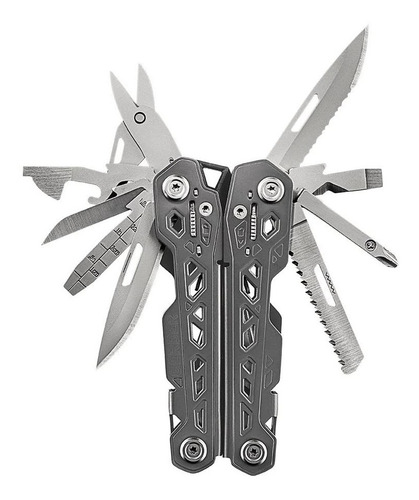 Imagen 7 de 7 de Multiherramienta Gerber Truss Gris Funda Nylon (30-001779)