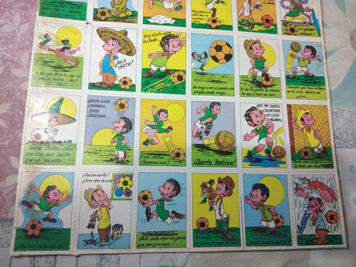 Colección Estampas México 86 Cantinflas Planilla (Usado)