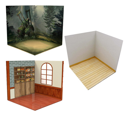 Escena De Fondo A Escala 1/12, Colección De Diorama,