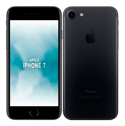 Apple iPhone 7 32 Gb Negro Mate Refabricado, Libre Segurcell (Reacondicionado)