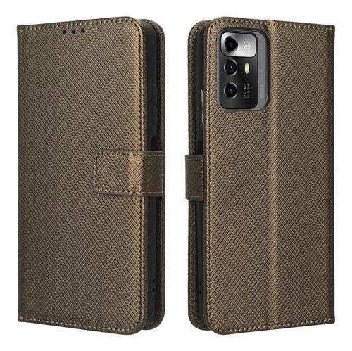 Funda Texturizada Para Zte Blade V40 Smart Luxury Hard Flip