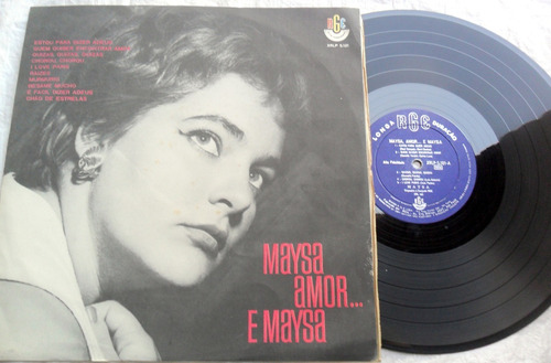 Maysa - Amor... E Maysa * 1º Ed. Brasil 1961 Vinilo Vg+