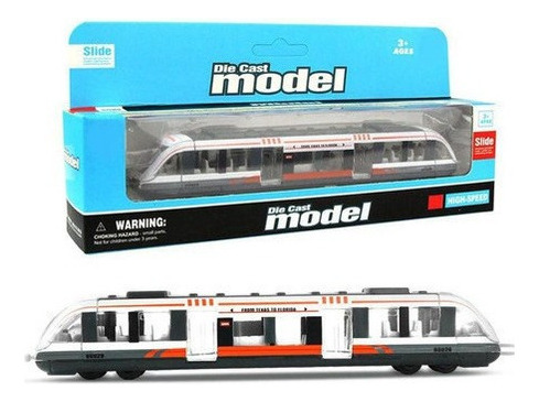 W Juego De Juguetes De Tren Fundido A Presión Tren Bala De