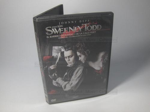 Sweeney Todd El Barbero Demoniaco De La Calle Fleet Dvd (Usado)