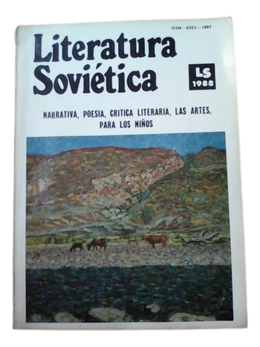 Revista Literatura Soviética / No. 9 1988 
