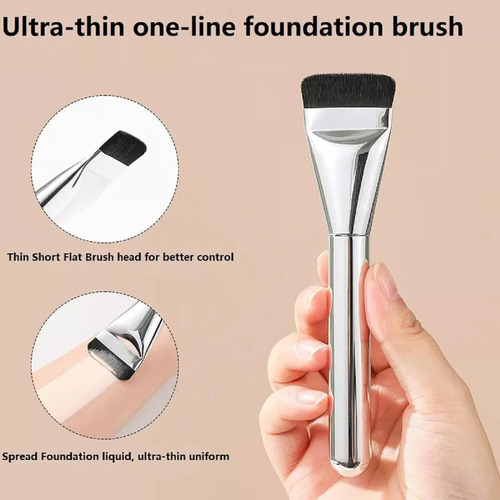 Brocha Plana For Aplicar Base De Maquillaje