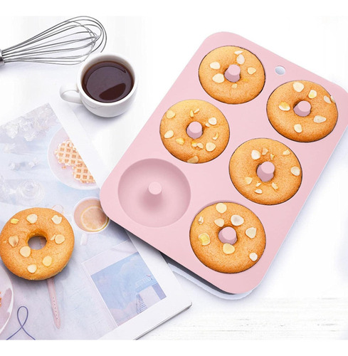 Molde De Silicona Para Donas,molde Antiadherente Para Donas