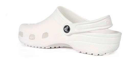 Imagen 2 de 7 de Zuecos Crocs Classic Blanco Unisex