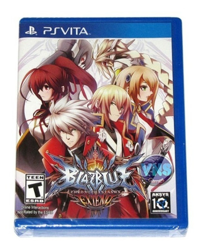 Blazblue Chrono Phantasma Extend - Ps Vita Americano Lacrado