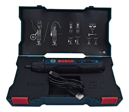 Taladro Inalámbrico Bosch Go2 1/4´ + Cepillo Madera Dc 500w