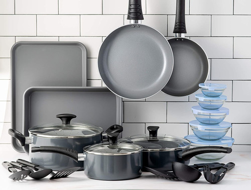 Bella 21 Piece Cook Bake And Store Set, Kitchen Essential...
