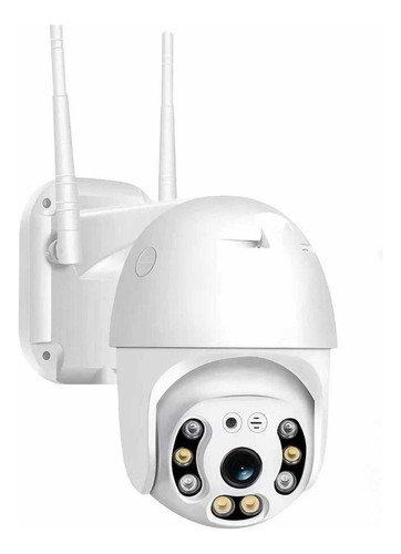 Cámara de seguridad SMART CAMERA OR-101 con resolución de 5MP visión nocturna incluida blanca 