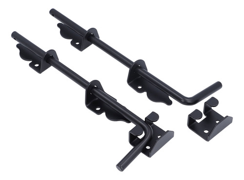 Porta Ground Track, 2 Peças, Porta, Metal Pesado, Preto De 1