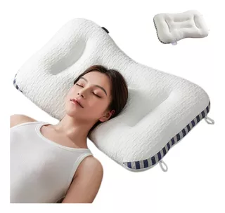 Almohada Ortopédica Cervical Grande Para Dormir Dolor Cuello