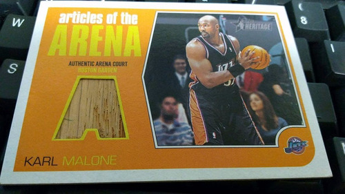 Pedazo Duela Nba Karl Malone Boston Garden Hof Basketball