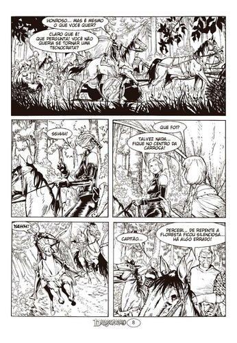 Dragonero - Volume 18: Nas terras dos Ghouls, de Vietti, Stefano. Dragonero, vol. 18. Editorial Mythos, capa mole em português, 2022