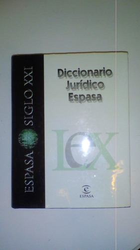 Diccionario Juridico - Espasa (Usado)