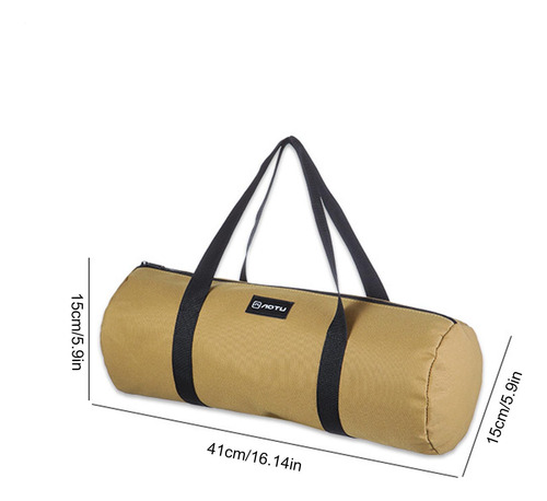 Bolsa De Estaca Para Tienda De Campaña De Lona De Doble Capa