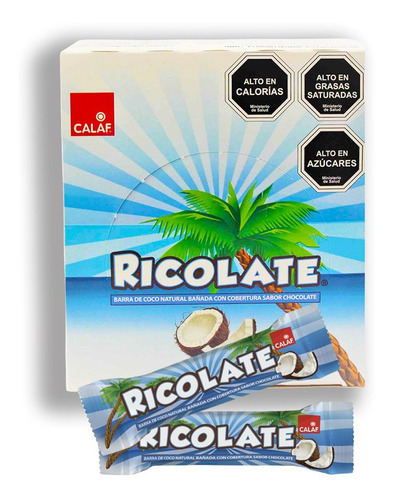 Caja Chocolate Ricolate Calaf 18 Unidades