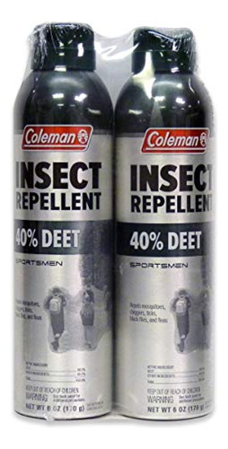 Coleman Spray Repelente De Insectos  40% Deet Spray Repelen
