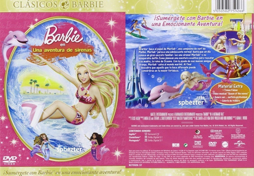 Barbie Amigas Princesas Coleccion 6 Peliculas Dvd Paquete 1