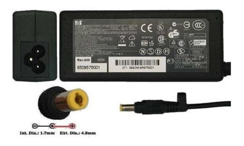 Cargador Para Lap Top Hp 18.5 V 3.5 Amperes 