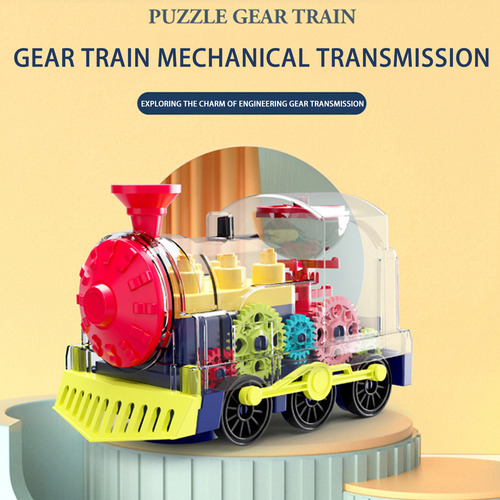 Coche De Juguete Universal Locomotive Toy Music Flash Para N
