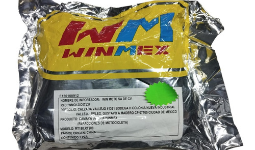 Camara 90-90-18 Para Llanta De Rt180 Rt200 Wmx