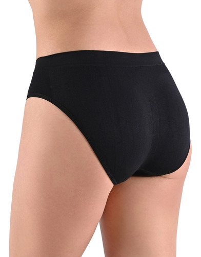 Pantaleta Bikini Dama 6 Piezas Unitalla Microfibra