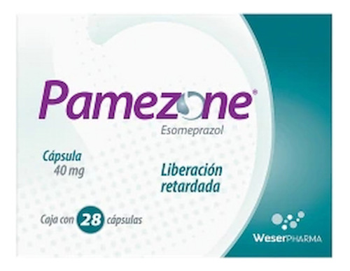 Pamezone Cápsula 40 Mg, 28 Cápsulas