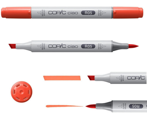 Juego 72 Marcadores De Colores Copic Marker Nivel Interme...