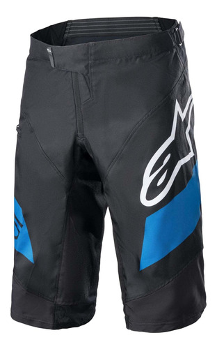 Short Ciclismo Alpinestars Racer Negro/celeste