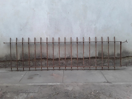 Reja Baja, Reja Baranda Hierro Varilla Redonda 14 Mm (Usado)