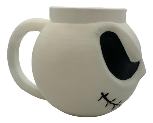 Taza Jack Skellington Impresion 3d Pintado A Mano