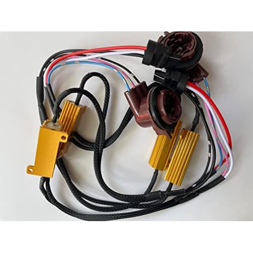 2 Piezas De Resistencias De Carga Led 3157 4157 De 50w ...