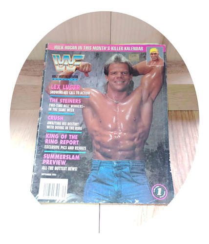 Revista Wwf World Wrestilng Federation Septiembre De 1993 
