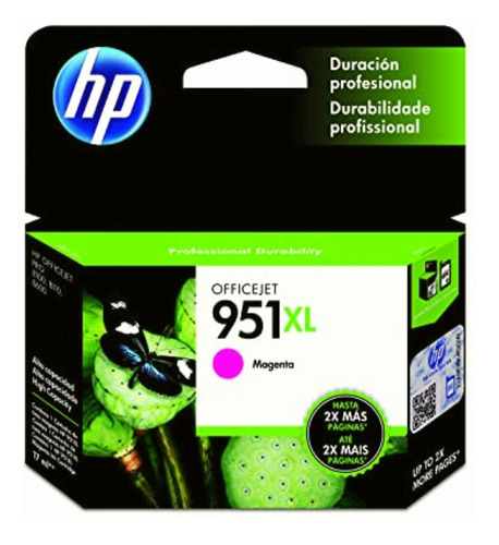 Cartucho De Tinta Hp 951xl Magenta Original (cn047al)