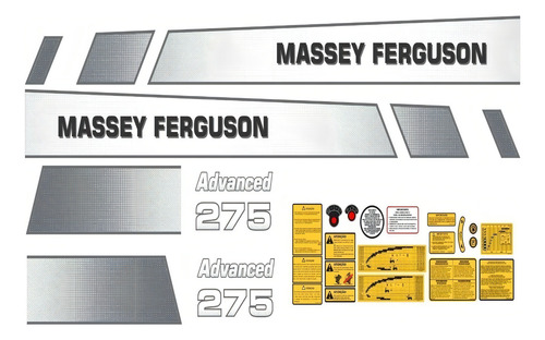 Faixa Trator Massey Ferguson 275 Advanced